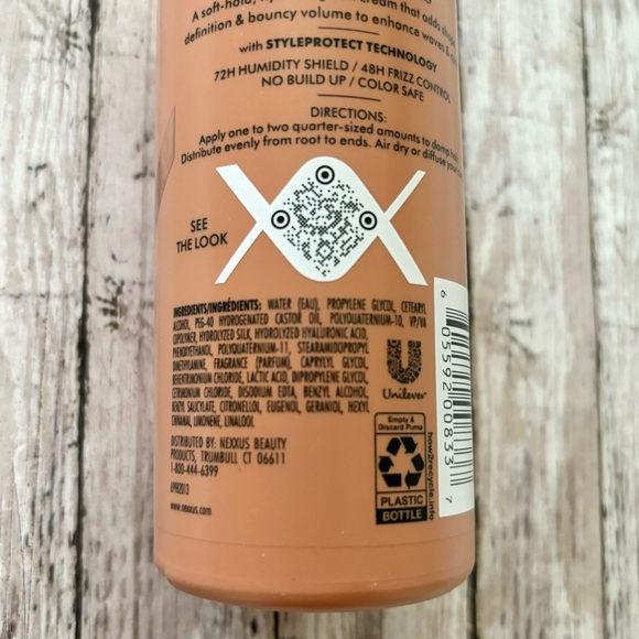 Nexxus Curl Define Climate Control Hair Gel Cream Cashmere Curl 8 oz Soft NEW - Picture 5 of 7